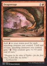 3X DRAGONRAGE 097/185 FATE REFORGED MTG MAGIC LP X3