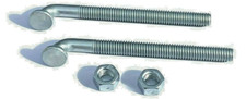 70-74 Challenger Cuda Fuel Tank Strap J Bolts With Nuts Qty 2 232-ebbcc