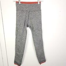 Athleta Leggings Womens S Seamless Andes High Rise Workout Athleisure Gray