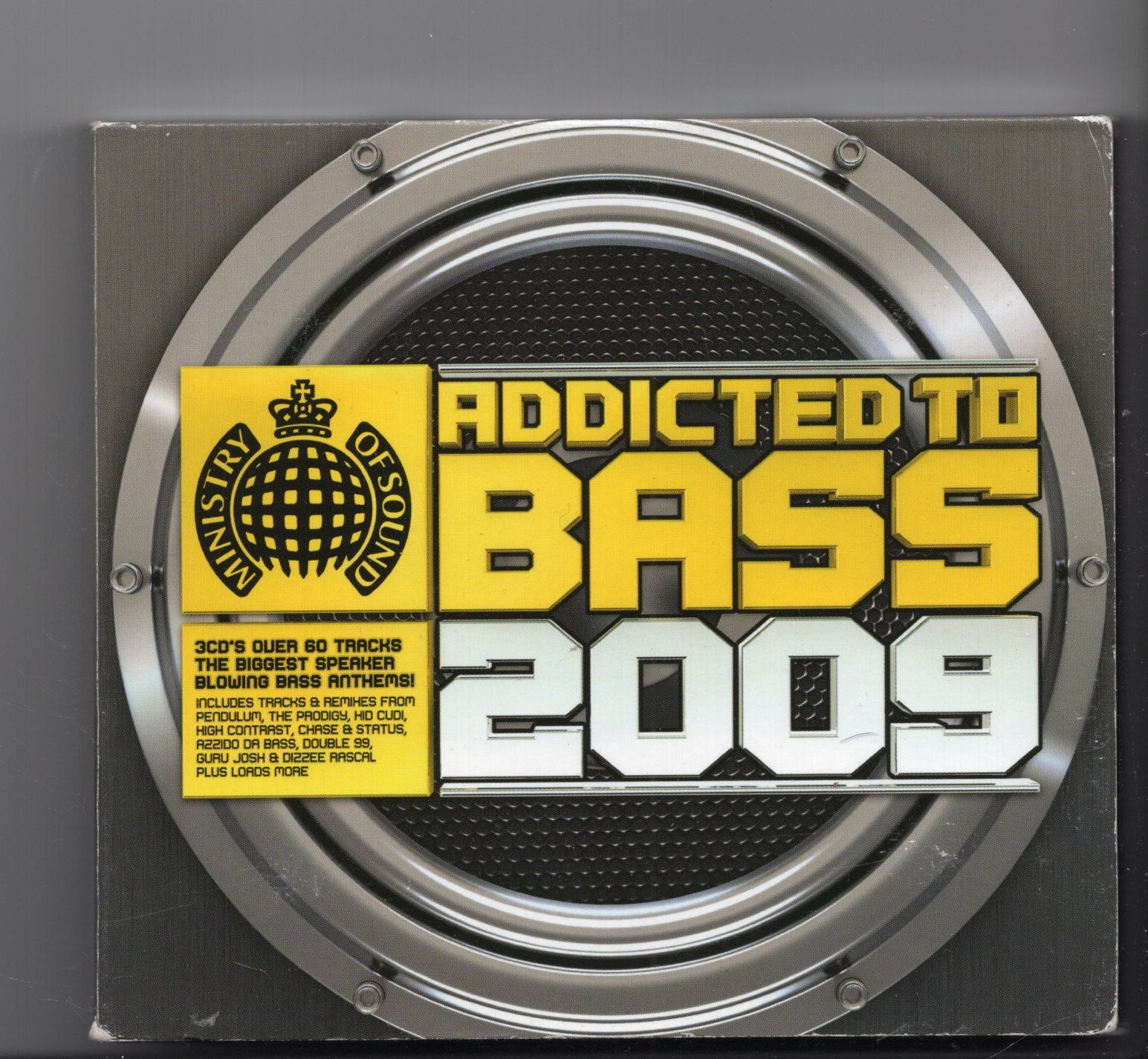 (JJ141) Addicted To Bass 2009, 61 tracks various artists - CD Set