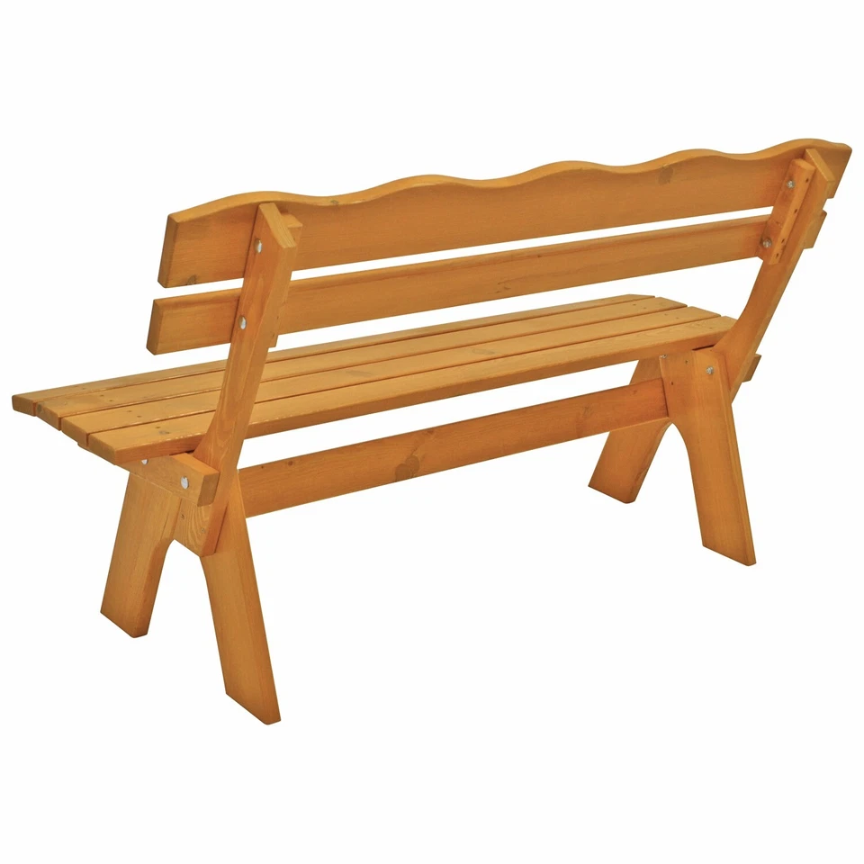 Sitzgruppe Gartengarnitur Gartenset Gartenmöbel Garnitur FREITAL 2-teilig Kiefer - Bild 3 von 4