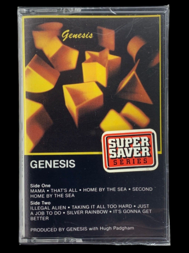 SEALED, Genesis, audio cassette, SCARCE, US, 1983 - Picture 1 of 6