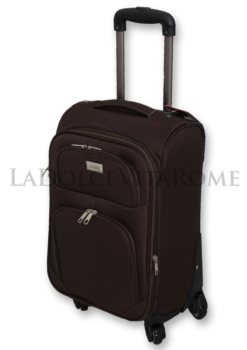 Valigia Rigida VALIGIA TROLLEY CABINA Bagaglio A Mano Con Ruote