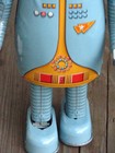 RARE ~ BILLIKEN 2000 Captain Ultra's HAUK ROBOT Wind up 9" Tin Toy ~ JAPAN  — photo 7