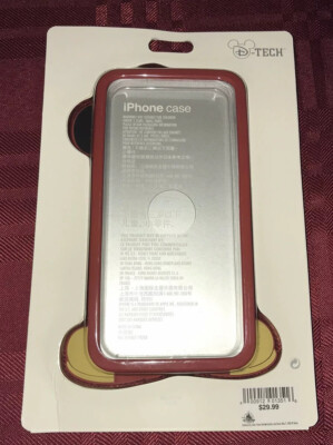 DISNEY PARKS D-TECH MICKEY MOUSE 3-D CASE COVER FOR iPHONE X/XS