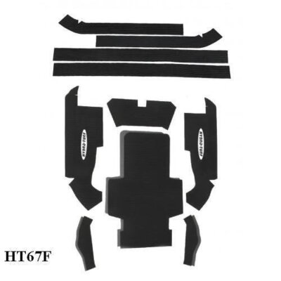 Hydro Turf Mat Kit Kawasaki 750Sx Sxi Freestyle Kit Black Goove 3M