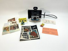 Vintage Polaroid Super Shooter Land Camera 718040 w/flashcubes, manual handle