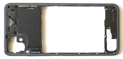 OEM SAMSUNG GALAXY A22 5G SM-A226B/DSN BLACK MID FRAME HOUSING