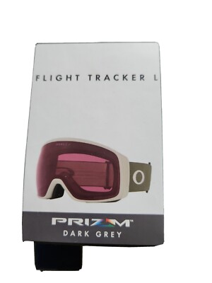 Oakley Flight Tracker L Goggles Dark Grey Prizm Army Green A2 | eBay