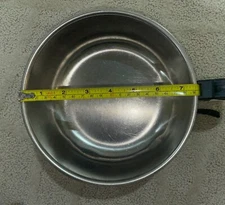 Vollrath 87420 Stainless Bowl  with Flange 7.5" X 3"
