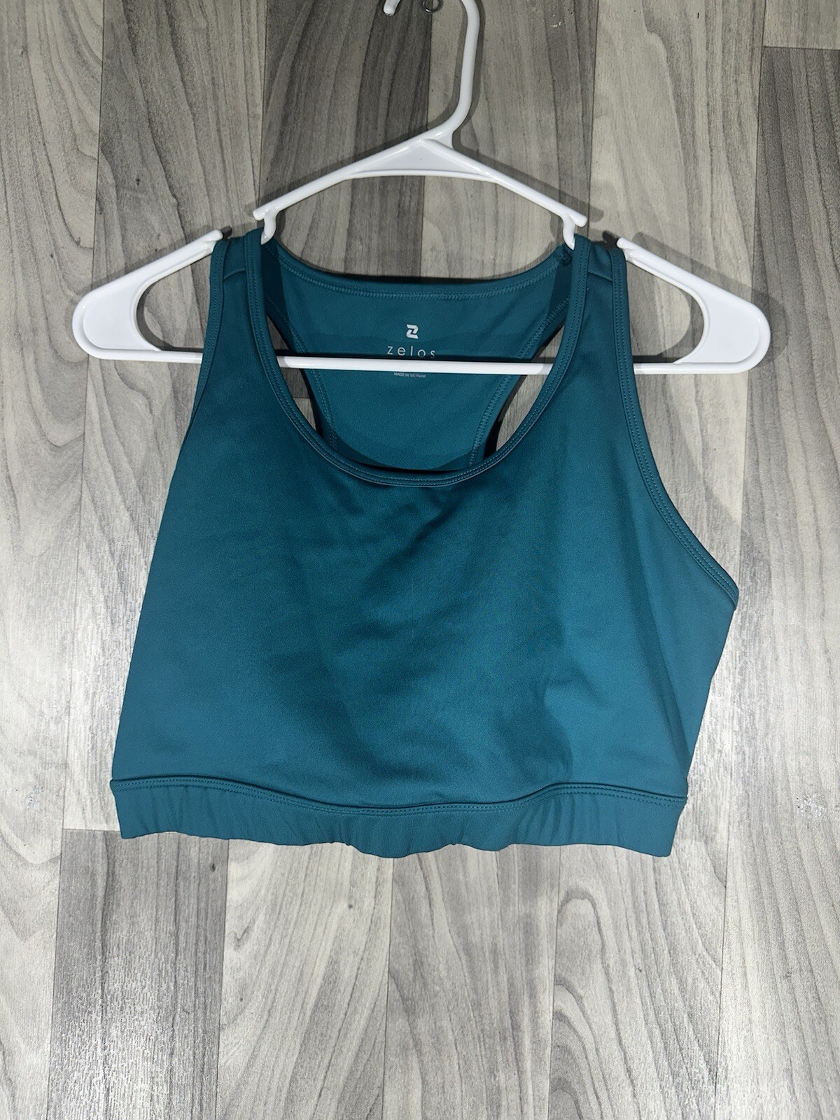 Zelos Sports Bra L Pullover Gym Workout-image