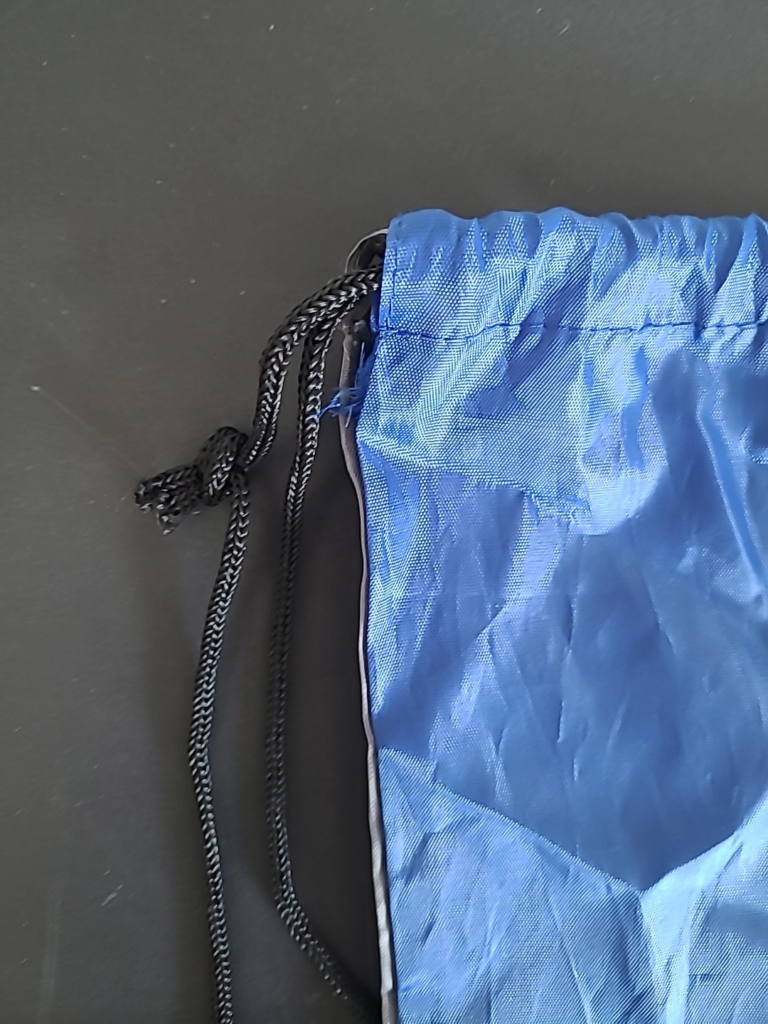 Gray And Blue Google Draw String Bag - image 12