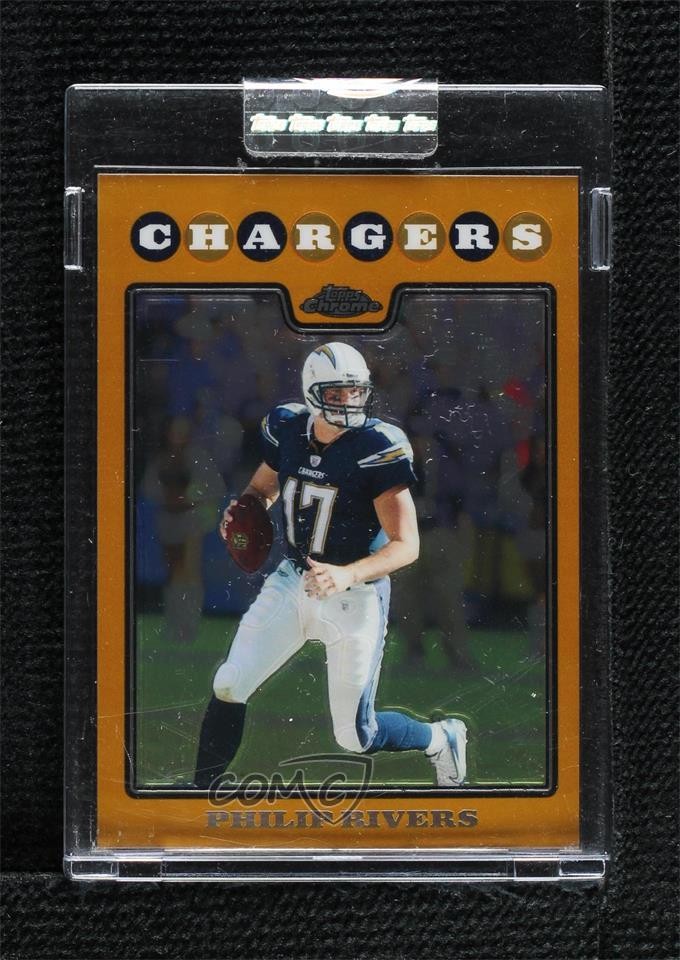 2008 Topps Chrome Gold Refractor /199 Philip Rivers #TC23