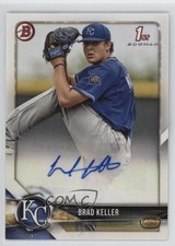 2018 Bowman Prospect Brad Keller #PA-BK Auto 0p1q