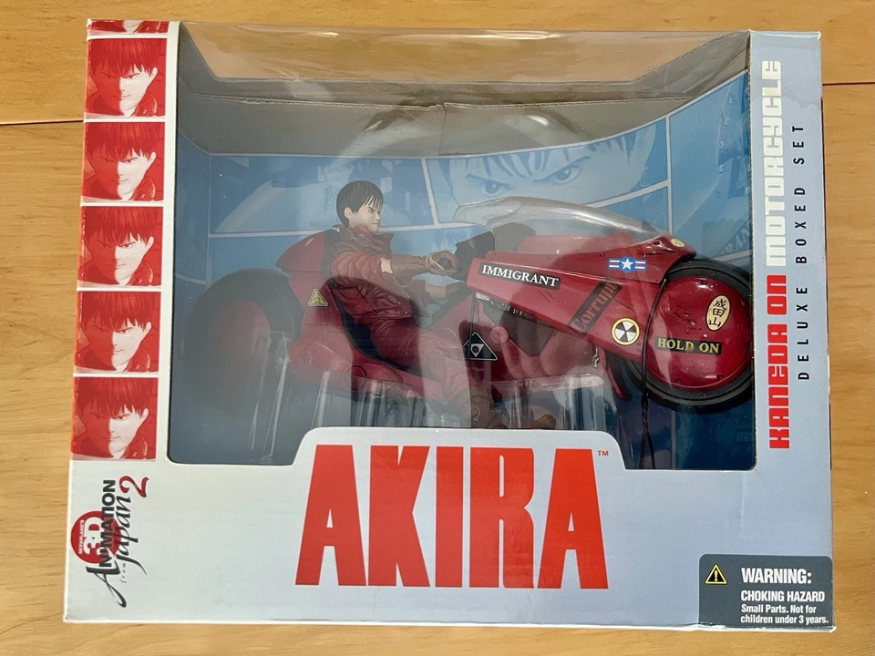 Экшн-фигурка AKIRA Kaneda мотоцикл новая в коробке игрушки McFarlane - Изображение 2 из 4