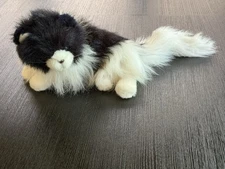 Radio Shack Animal Radio Elizabeth Cat Black And White 1991 Am Fm Radio WORKS