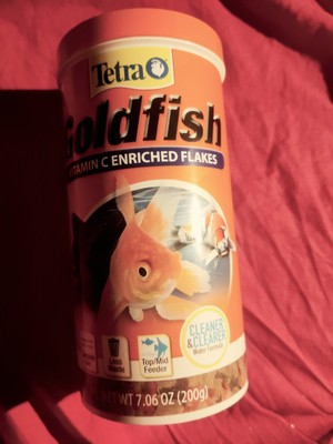 Tetra Goldfish Flakes,Nutritionally Balanced Diet For Aquarium Fish VitaminC:FST