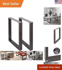 Steel Square Table Legs 28in Heavy Duty Replacement for Industrial Home