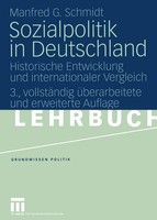 Sozialpolitik In Deutschland Manfred G. Schmidt