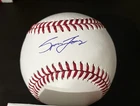 Spencer Jones Signed Baseball Fanatics Authentic New York Yankees