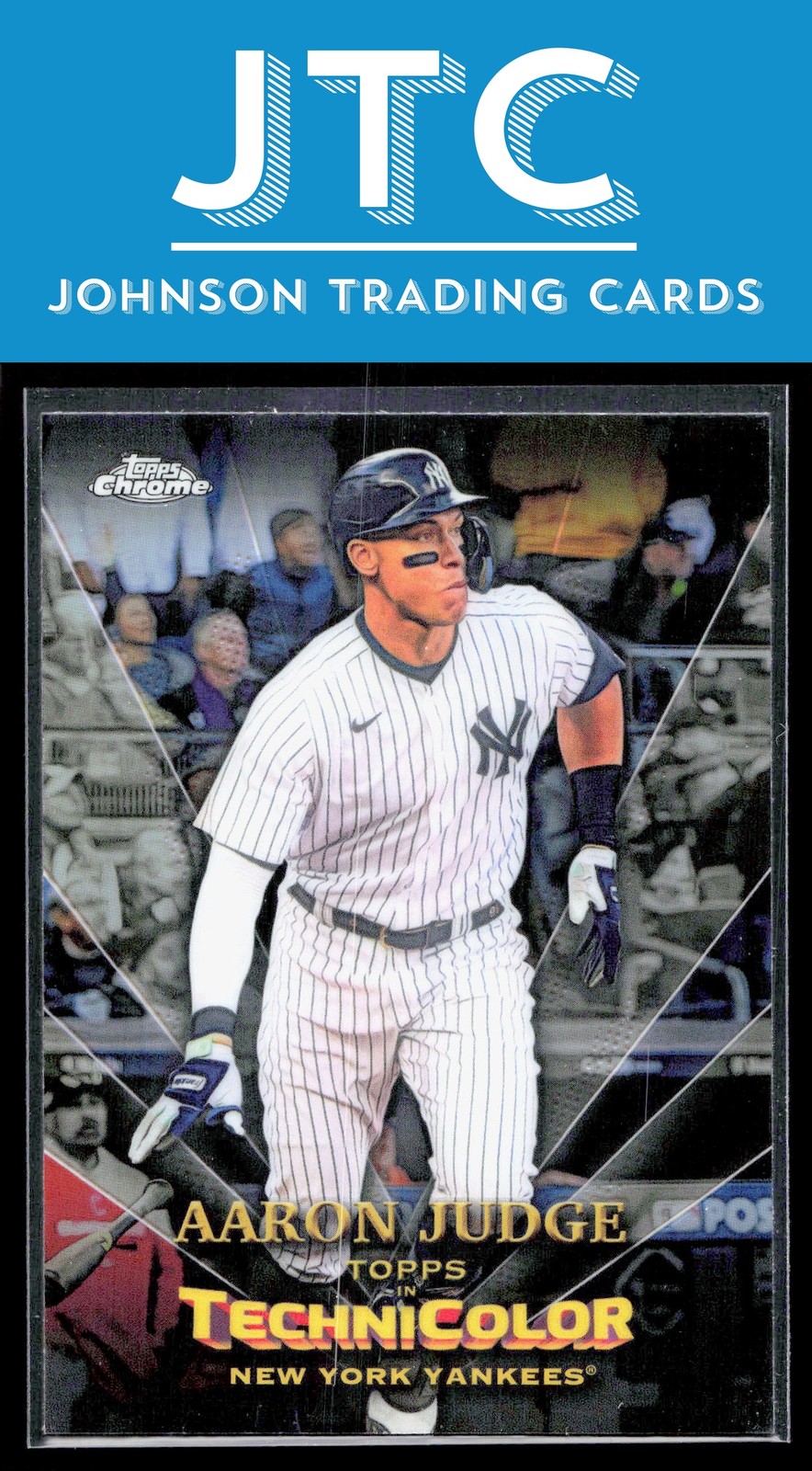 2023 Topps Chrome Aaron Judge Topps in Technicolor New York Yankees