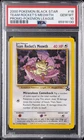 2000 POKEMON PROMO BLACK STAR POKEMON LEAGUE #18 TEAM ROCKET'S MEOWTH PSA 10