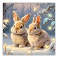 Ambiente Serviette Welcome Winter 33X33 Cm 20 StüCk