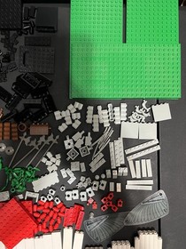Lego Ninja 6093 Flying Ninja&rsquo;s Fortress & 6083 Samurai Stronghold Used Plz Read