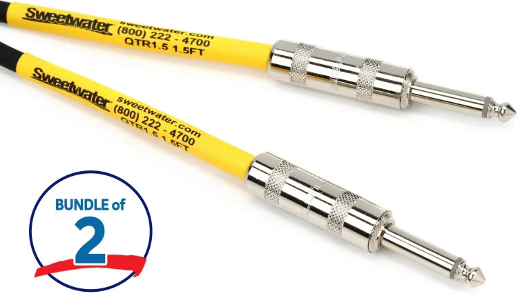 Pro Co EG-15 Excellines Straight to Straight Patch Cable 2-Pack - 15 foot 3490₽