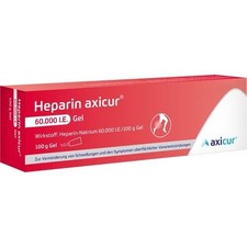 HEPARIN AXICUR 60.000 I.E. Gel 100 g PZN 14052265