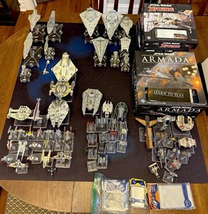 Huge Star Wars Armada & X-Wing Lot. Star Wars Miniatures