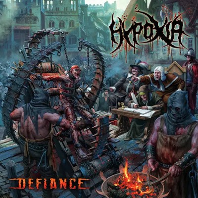 Hypoxia Defiance INSERT NEAR MINT Selfmadegod Records Vinyl LP
