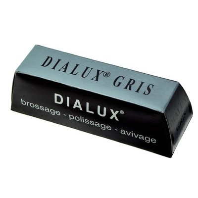 (119,50 EUR/kg) DIALUX gris (grau) Polierpaste speziell für Stahl 100 g