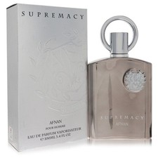 Supremacy Silver by Afnan Eau De Parfum Spray 3.4 oz / e 100 ml