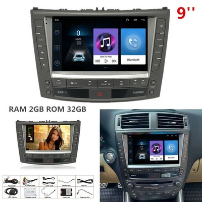 For Lexus IS250 IS350 2005-2012 Android Car Stereo Radio GPS Navigation 2GB+32GB