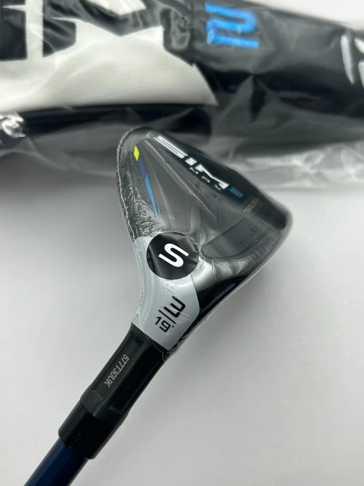 TaylorMade SIM2 MAX Hybrid 3H 19 degree Tensei Blue TM60 Flex S Rescue New 2220 - Image 2 of 4