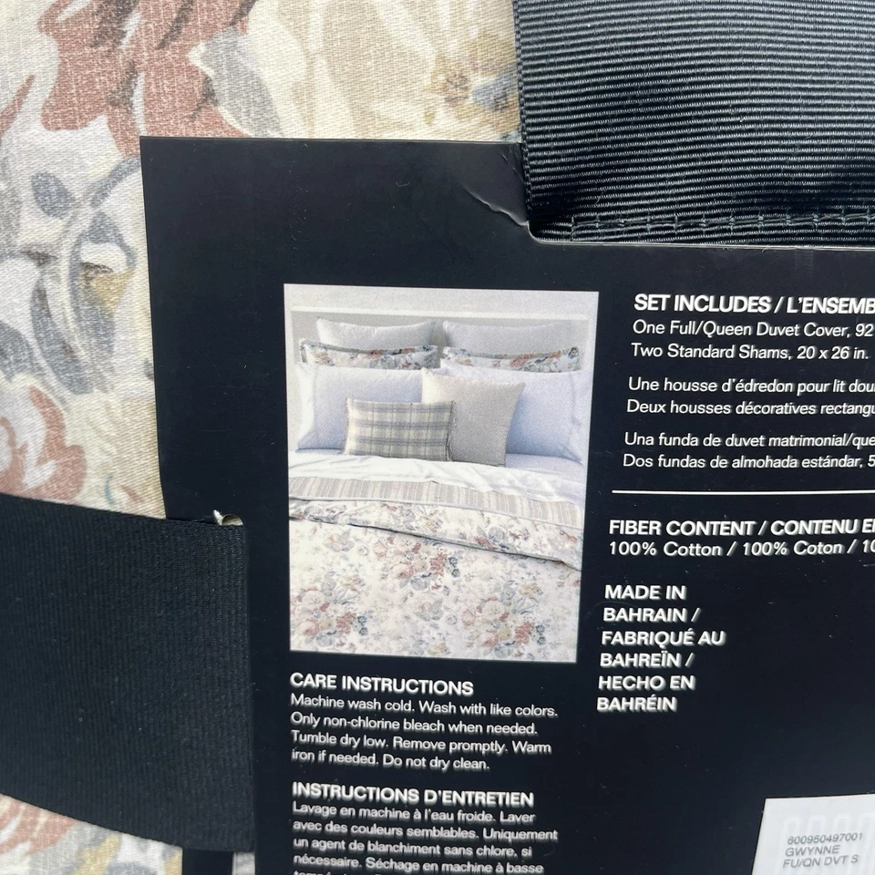 RALPH LAUREN Gwynne Duvet Cover 3-Pc. Set Full/Queen - Image 3 of 4