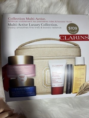 Clarins  Kit Multi-Active Antioxidant Day Cream 50ml Revitalizing Night 50 Ml
