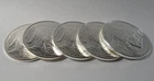 5x CNT Minting 1 oz Silver Rounds .9999 fine silver - 5 oz total