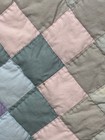OMG! Vintage Handmade Hand Quilted Trip Around The World Quilt Quilt 85x84 #179 — photo 6
