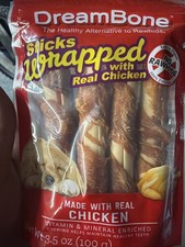 DreamBone Chicken-Wrapped Chews 4Count, Rawhide-Free Chews for Dogs - large  4