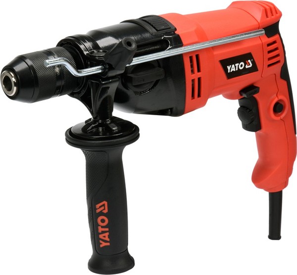 Yato Schlagbohrmaschine YT-82037 850W 2-Gang Mit 13 Mm Bohrfutter Und Rechts-/Li-image