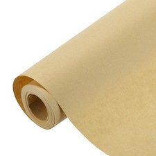 Kraft Wrapping Paper, 23.6"x 393"(32.8') Decorative Paper, White 392GSM