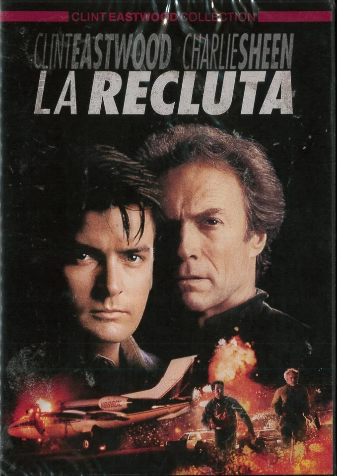 WARNER BROS. Dvd LA RECLUTA Clint Eastwood Charlie Sheen Sonia Braga nuovo sigillato 1991