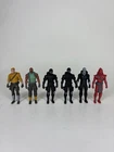 G.I. Joe Limited Edition Mini Figures. Hasbro. Lot Of 6 Action Toys 2.5”