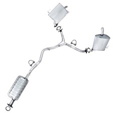Stainless Steel Exhaust Resonator Stamp Pipe Kit Fits 2010-2015 Outback 3.6l Stainless Steel Exhaust Resonator Stamp Pipe Kit Fits 2010-2015 Outback 3.6l