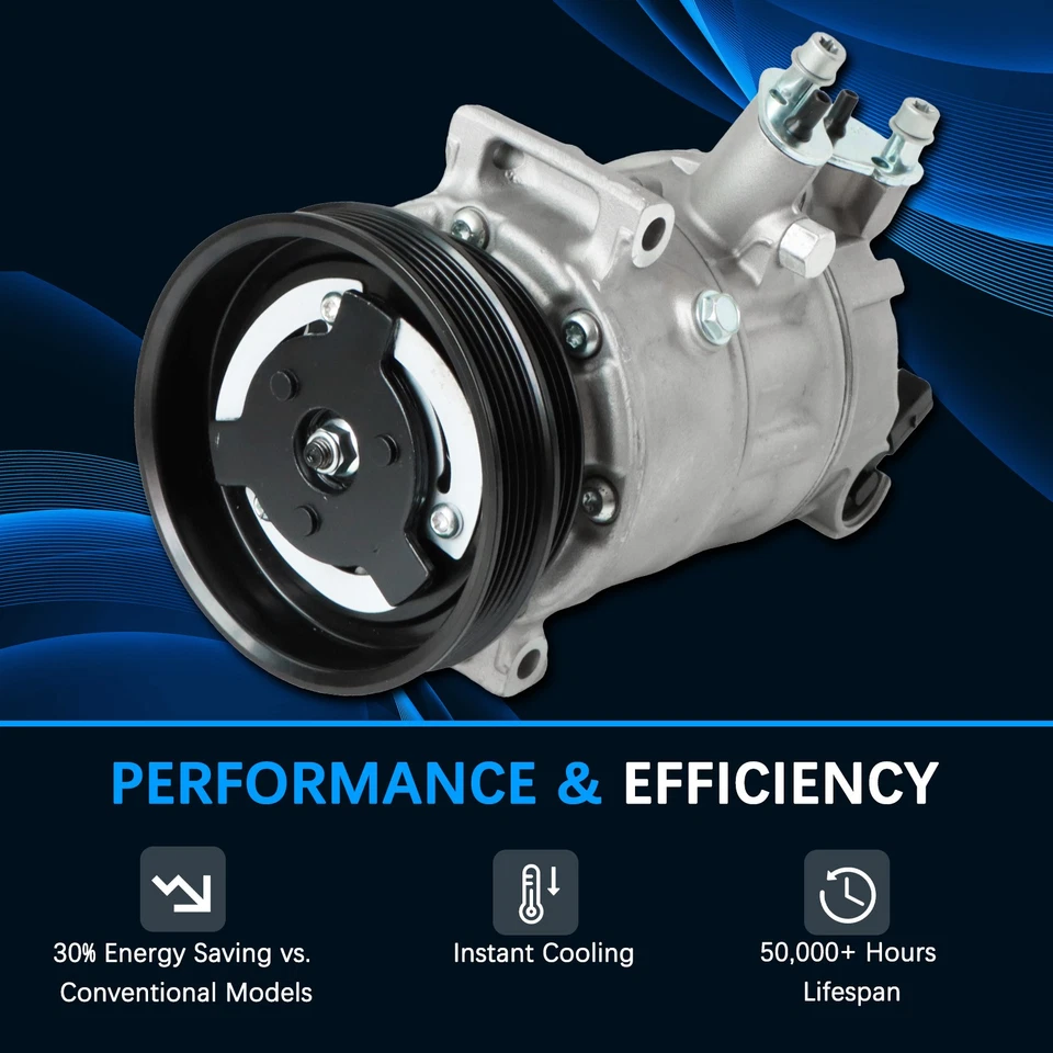 Компрессор переменного тока CO 4574JC A/C для 2005 2006 2007 2008 - 2014 Volkswagen Jetta 2,5 л - Изображение 4 из 4