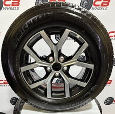 Jeep Grand Cherokee 18” OEM Polished Gloss Black Takeoff Wheels And Tires