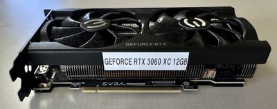 EVGA GeForce RTX 3060 XC GAMING 12GB GDDR6 Graphics Card
