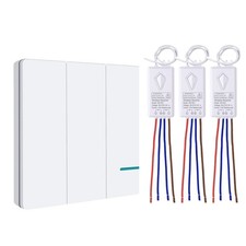 Wireless Switch for Light - 230V Cablefree Remote Control with Receiver